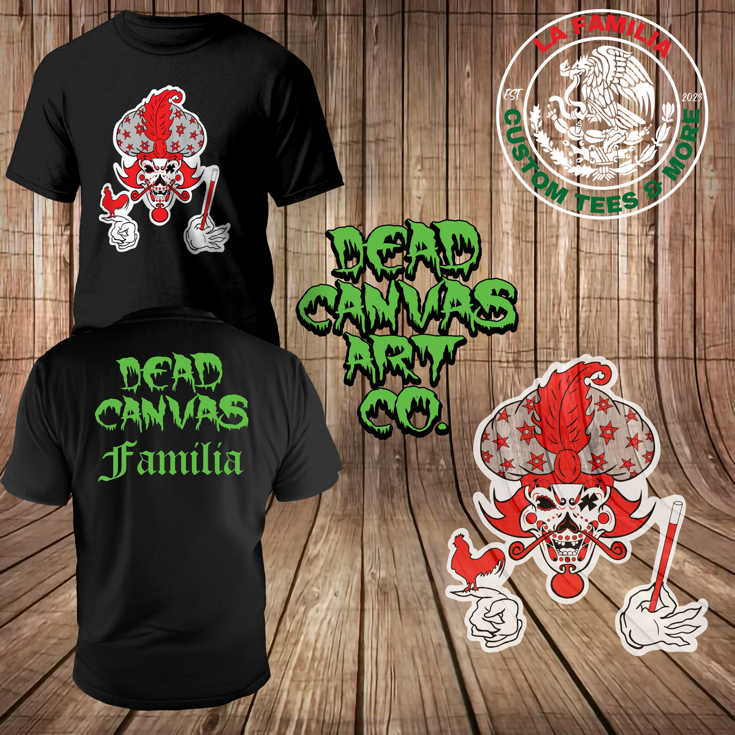 The Great Milenko Dead Canvas Familia Tee