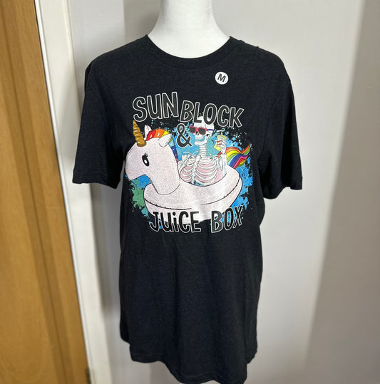 Sun Block & Juice Box Tee