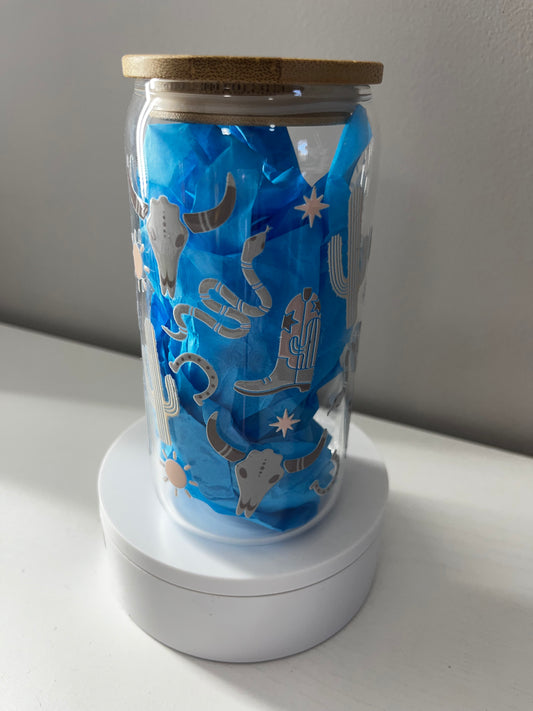 Western Libby glass Cup