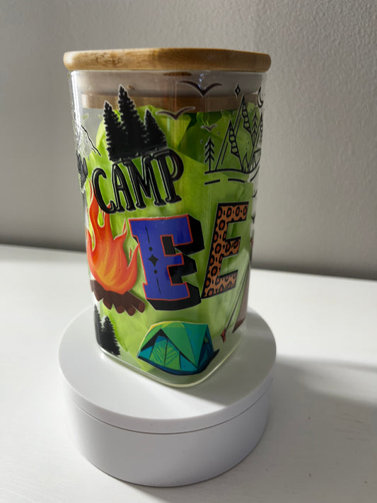 Camp Life Libby glass Cup