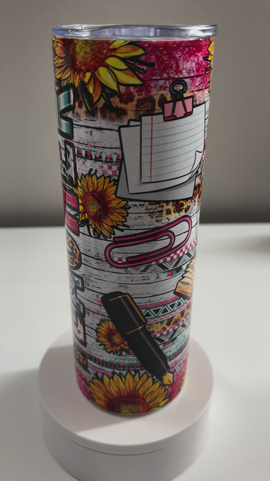 Teacher Appreciation Tumbler